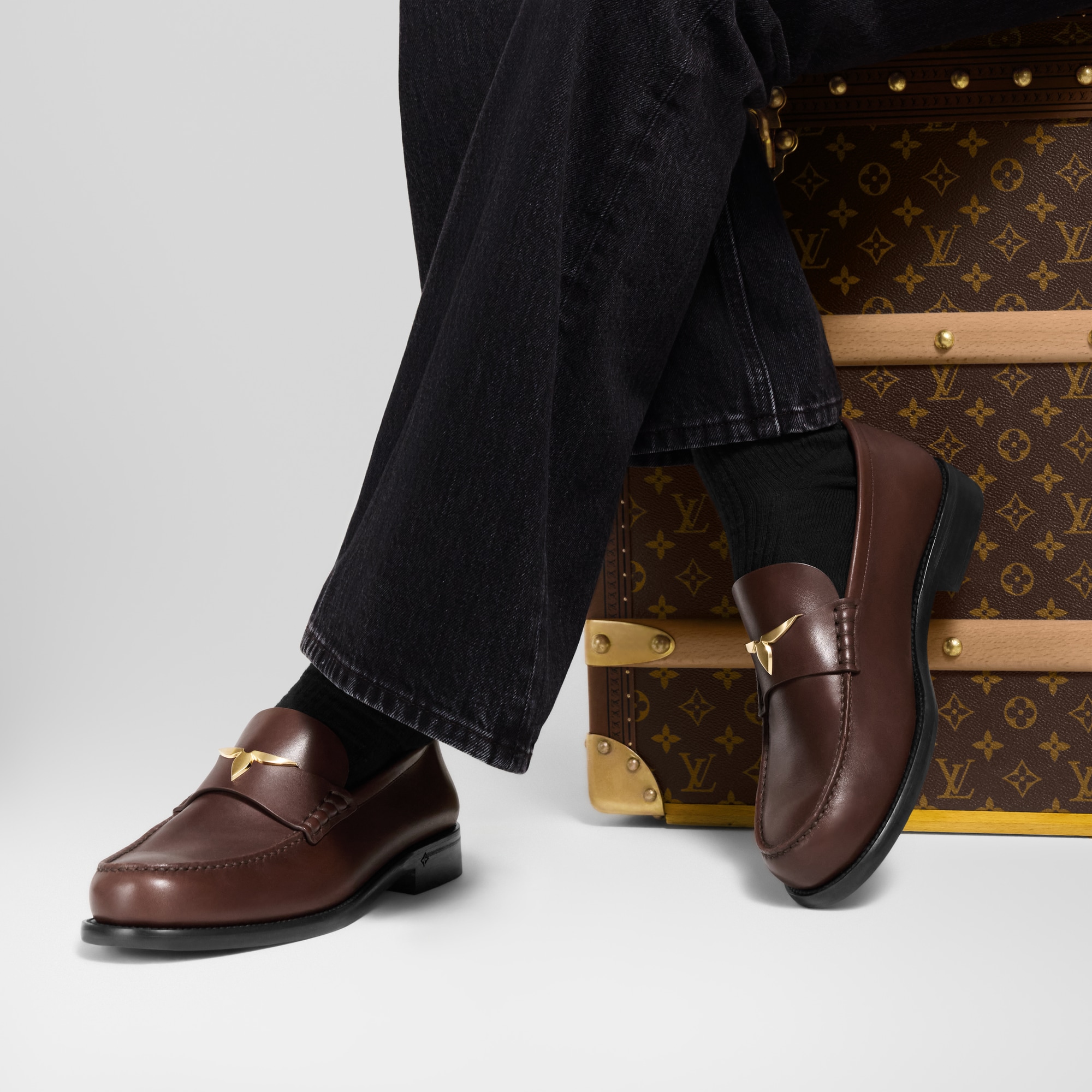 H*A様 Louis Vuitton ブラウン ローファー　25センチ LV Oxford Loafer - Men - Shoes | LOUIS VUITTON ®